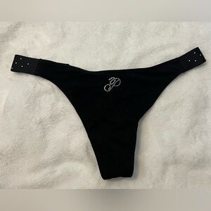 PINK Victoria's Secret Black Thong